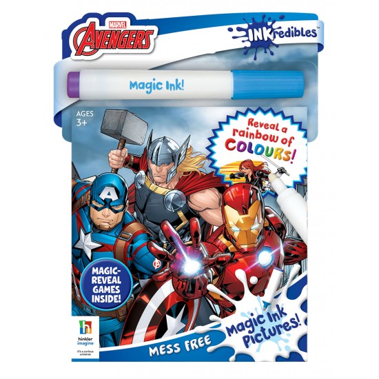 Inkredibles Avengers Magic Ink Pictures