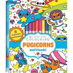 Kaleidoscope Colouring: Pugicorns