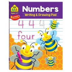 School Zone Numbers Writing & Drawing Pad