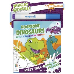 Inkredibles Magic Ink Pictures Roarsome Dinosaurs