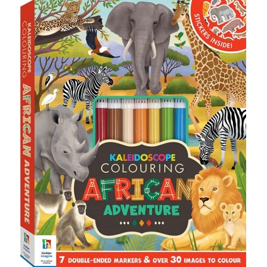 Kaleidoscipe Colouring: African Adventure