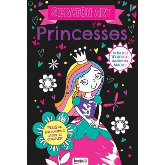 Scratch Art Princess Scratch Art Princess