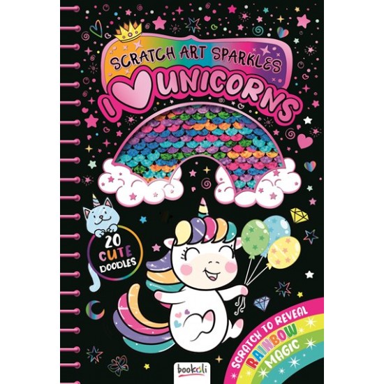 I Love Unicorns Scratch Kit
