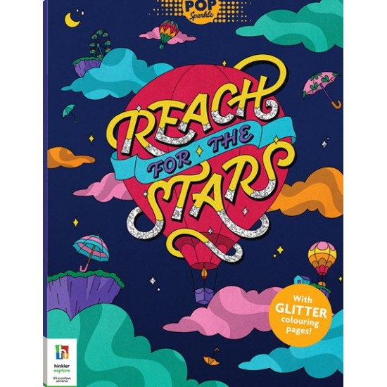 Pop Sparkle: Reach For The Stars Colouring Book