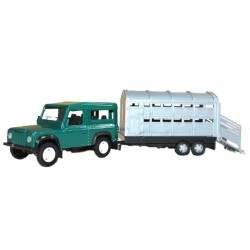 Livestock Trailer and 4×4 Vehicle