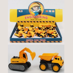 Mini Die Cast Construction Trucks