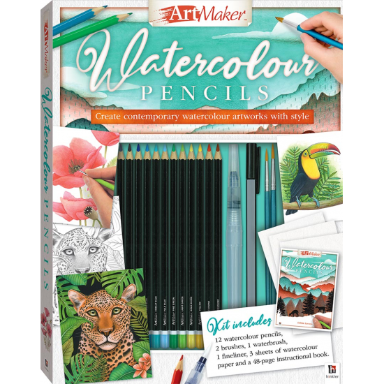 Art Maker Kit - Watercolour Pencils Art Maker Kit - Watercolour Pencils