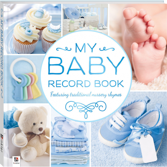 Baby Record Book (blue) Baby Record Book (blue)