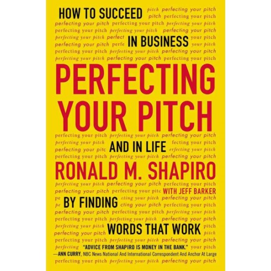 Perfecting Your Pitch: How to Succeed in Business and in Life by Finding Words That Wrok