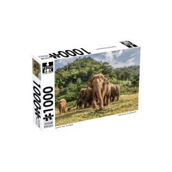 Mindbogglers 1000 Piece: Save the Planet Thailand Elephants