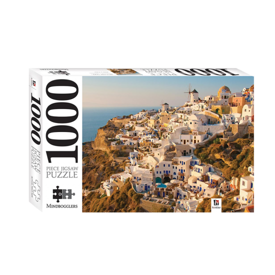 Mindbogglers 1000 Piece: Santorini, Greece
