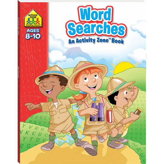 Word Searches Activity Zone Book (Ages 8-10)