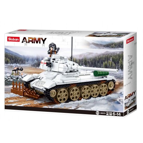 Army Battle Of Budapest - T-34/35 Medium Heavy Tank