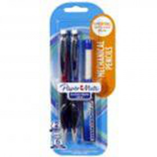 Paper Mate Comfortmate Mechanical Pencil Pack / 0.5mm (Includes 2 Pencils/5 Eraser Refills/1 Lead Refill Pack) Paper Mate Comfortmate Mechanical Pencil Pack / 0.5mm (Includes 2 Pencils/5 Eraser Refills/1 Lead Refill Pack)