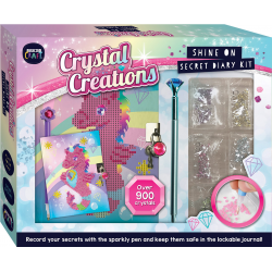 Curious Craft: Crystal Creations Shine On Diary Kit