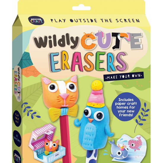 Curious Craft: Make Your Own Wildly Cute Erasers
